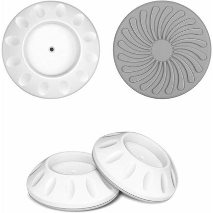8 pcs Pressure Mounted Baby Proofing Wall Guards, Threaded Spindle ROds, Baby Safety Buffers For Stairs Doors, For.