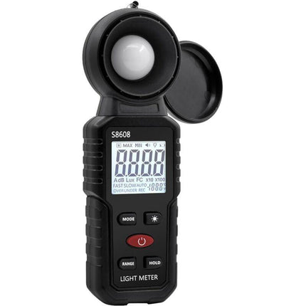 Digital Lux Meter, Light Measurement With 0.1-200,000 Lux, Portable Digital Ambient Light Meter Range Up To 200,000 Lux.