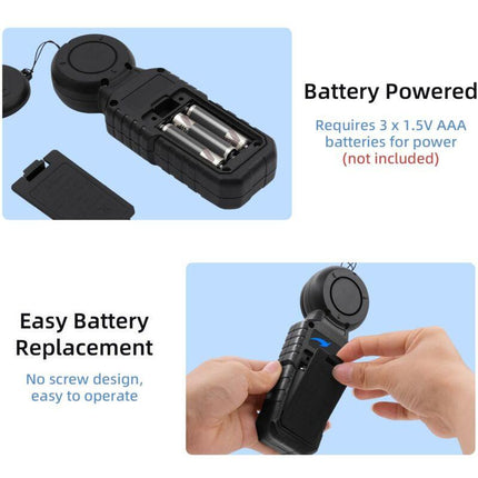 Digital Lux Meter, Light Measurement With 0.1-200,000 Lux, Portable Digital Ambient Light Meter Range Up To 200,000 Lux.