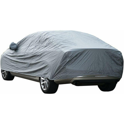 Universal Vehicle Cover, Fully Waterproof, Anti-Scratch, Durable, Lined, Breathable Cotton, Heavy Duty.