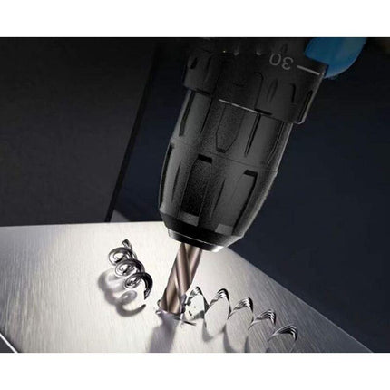 10 pcs M35 Hss Cobalt Drill Bit Set, Steel Twist Drill Bit, Drill Diameter 0.8Mm.