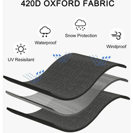 1000L Ibc Tank Cover, 420D Water Tank Cover, Anti-Uv Tank Protection Cover, Ibc Tank Protective Cover With Zipper, 120.