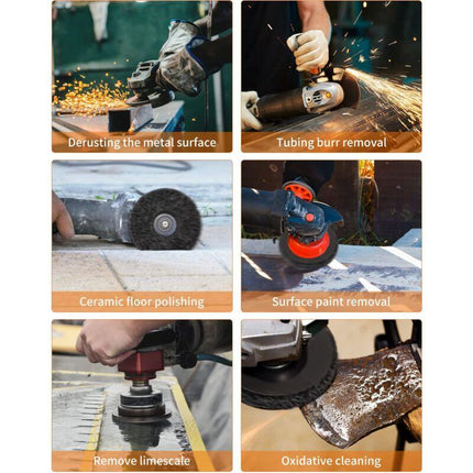 5 pcs Grinding Disc, 125 X 22 Mm, Abrasive Disc For Angle Grinder, Csd Abrasive Cleaning Disc Coarse Cleaning Discs For.