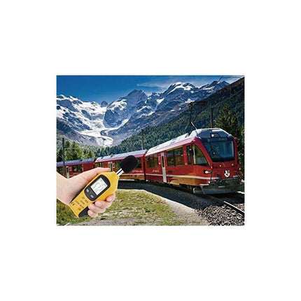Sound Level Meter 40-130Dba, Professional Decibel Meter With Backlit Display (9V Battery Included).