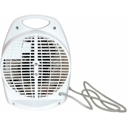 Electric Fan Heater, Electric Stove, 1000W / 2000W, Hot Air Thermo Convector 2 Powers Intuitive Button, Silent, Portable.