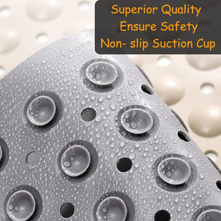 Non-Slip Bath Mat Shower Mat With Foot Massage, Environmentally Friendly Pvc Anti-Mold Bathroom Bathtub Mat Floor.