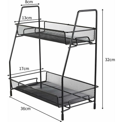 Spice Rack 2 Layer Metal Spice Rack Large Vertical Spice Rack.