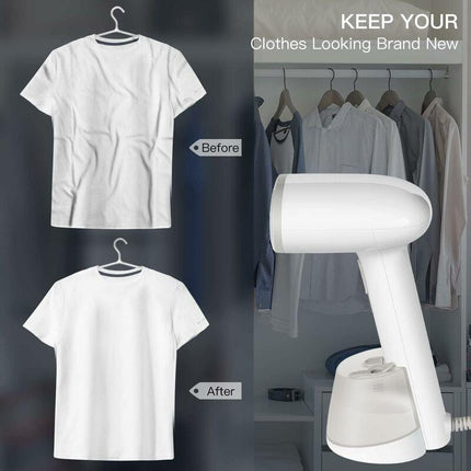 Portable Travel Vertical Steamer, 230Ml, 1200W Handy Steam Iron Fast Heat-Up, 18G/Min Steam, For Clothes, Curtains,.