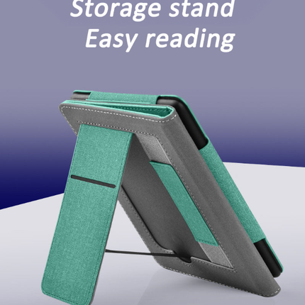 Lainergie Case for Kindle Paperwhite 7"/6.8" (12th/11th Gen, 2024/2021) , Slim PU Shell Cover with Stand, Hand Strap, Auto-Wake/Sleep Feature Not for TCL, Burgundy.