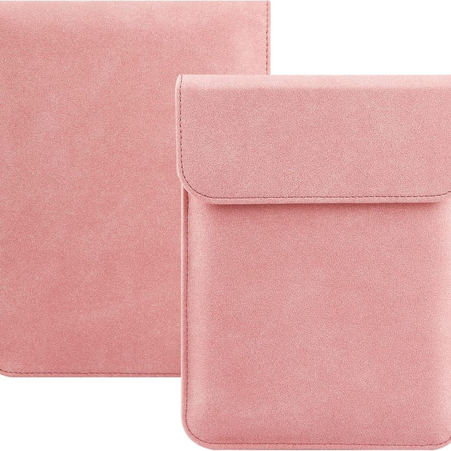 Universal Sleeve Case for 6"，6.8", Kindle Paperwhite/Colorsoft/Signature Edition 2024-2012 Sleeve Bag Pouch Cover for 6-6.8'' Kobo/Tolino/Pocketbook 6-inch ebook Reader,Pink.