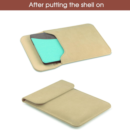 Universal Sleeve Case for 6"，6.8", Kindle Paperwhite/Colorsoft/Signature Edition 2024-2012 Sleeve Bag Pouch Cover for 6-6.8'' Kobo/Tolino/Pocketbook 6-inch ebook Reader,Khaki.