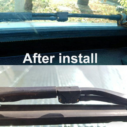 Adjustable 4-hole car wiper arm washer nozzle 8mm/9mm, compatible with Renault Espace 3 windshield washer retrofit..