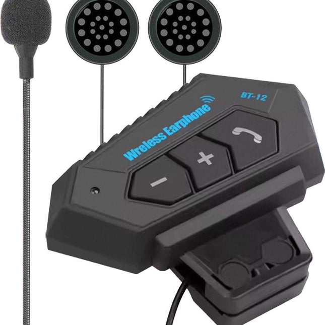 Bluetooth Headset Communication | Motorcycle Helmet | IP67 Waterproof | Motorcycle Accessory | Bluetooth 4.2.
