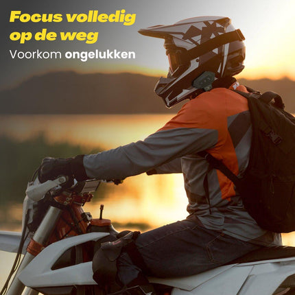 Bluetooth Headset Communication | Motorcycle Helmet | IP67 Waterproof | Motorcycle Accessory | Bluetooth 4.2.