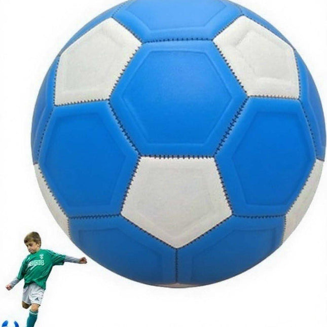 Curved ball for outdoor sports, 20 cm - fun - curved ball - perfect for children - blue - new 2025.