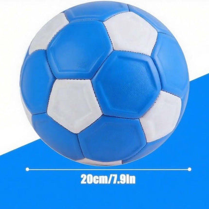 Curved ball for outdoor sports, 20 cm - fun - curved ball - perfect for children - blue - new 2025.