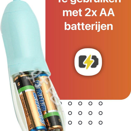 Smart-Tech Baby Electric Nail Files - Baby Nail Care - LED - Baby Nail Files - Blauw.