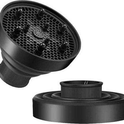 Universal Hair Dryer Diffuser Nozzle - Universal Silicone for Curls, Universal for Brushes.