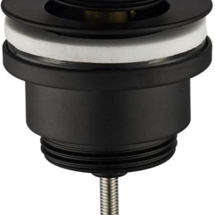 Bouchon de vidange de luxe Click 1¼ "noir matt.