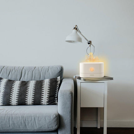 Boostiv Aroma Diffuser - Humidifier - Aromatherapy - Flame Effect - Aroma Diffuser.