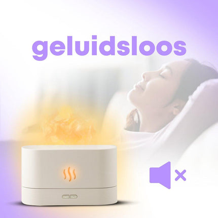 Boostiv Aroma Diffuser - Humidifier - Aromatherapy - Flame Effect - Aroma Diffuser.