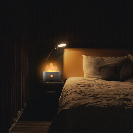 Boostiv Aroma Diffuser - Humidifier - Aromatherapy - Flame Effect - Aroma Diffuser.