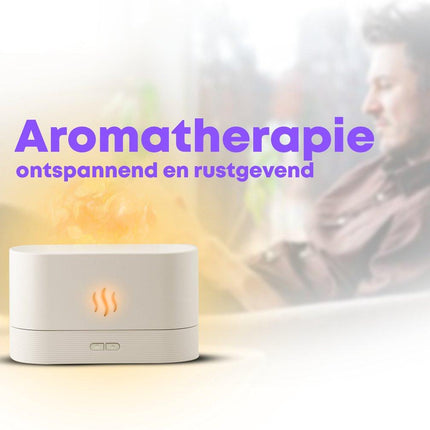 Boostiv Aroma Diffuser - Humidifier - Aromatherapy - Flame Effect - Aroma Diffuser.