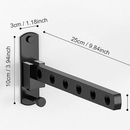 Wall-mounted clothesline - Wasrek - Clothesline - Wall-mounted clothesline - Foldable wall-mounted clothesline - Drying.