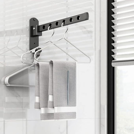 Wall-mounted clothesline - Wasrek - Clothesline - Wall-mounted clothesline - Foldable wall-mounted clothesline - Drying.