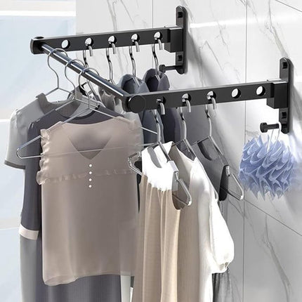 Wall-mounted clothesline - Wasrek - Clothesline - Wall-mounted clothesline - Foldable wall-mounted clothesline - Drying.