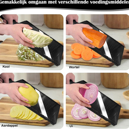 RIVV Japanese Mandoline - Vegetable Slicer - Kitchen Slicer - Manual - Mandolines.