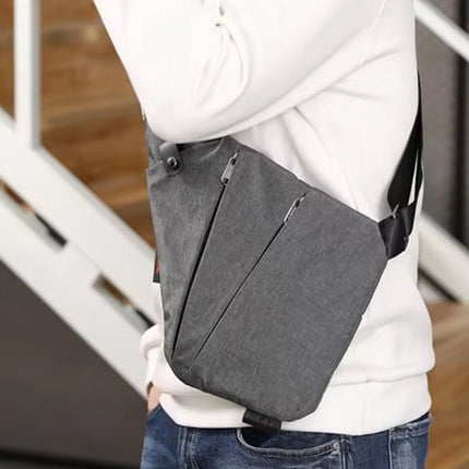 Anti-theft travel bag, small messenger bag, shoulder bag, lightweight backpack, casual chest bag with single strap for travel, sports, walking, cycling.