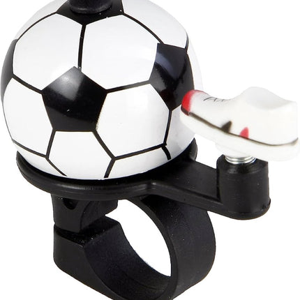 Football bike bell - children's bike bell / girl's bike bell / boy's bike bell / child's bike bell / bike horn / bell / gift.