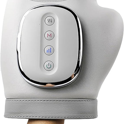 Hand massage with inflatable cushion - Hand massage with heat and compression - Split - For arthritis - Pain relief - Muscle relaxation - Carpal tunnel syndrome.
