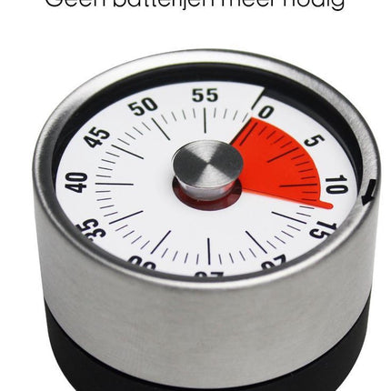 FLOKOO Leather and Metal Clock.