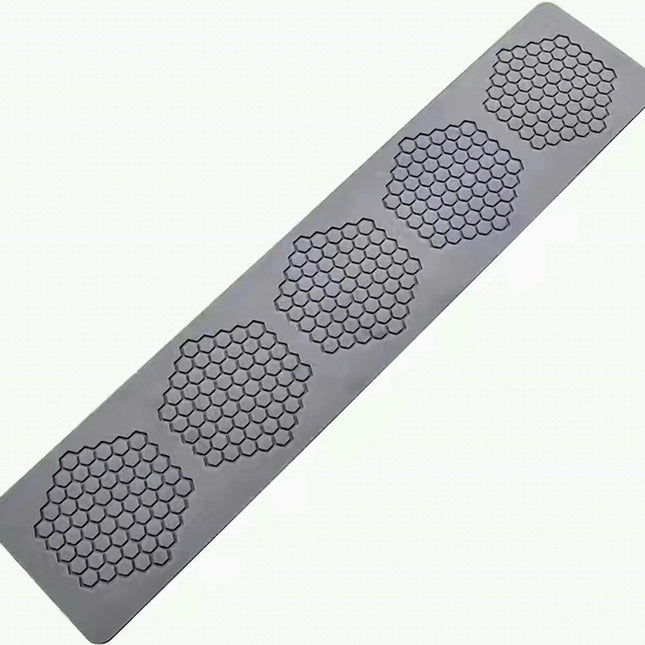 Honeycomb silicone mold / tile mold.
