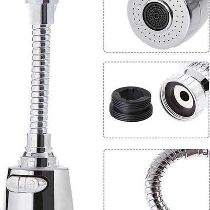 Greenure Flexible Tap Hose - Water-Saving Rinse Tap - Extension - Kitchen Tap.