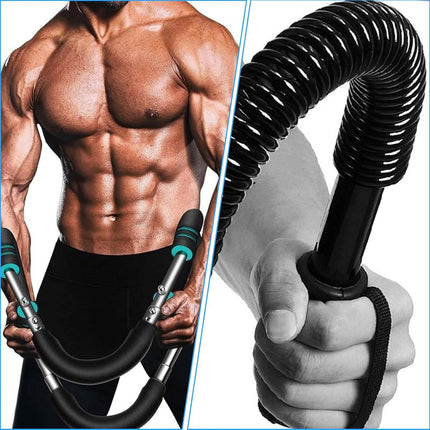 Arm Trainer - U-Shaped Twister - Adjustable Chest Enlarger with 3 Resistance Levels - Detachable Fitness Chest Enlarger - Portable Arm, Chest, and Shoulder Trainer.
