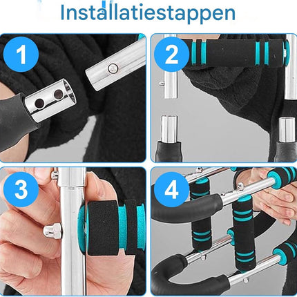 Arm Trainer - U-Shaped Twister - Adjustable Chest Enlarger with 3 Resistance Levels - Detachable Fitness Chest Enlarger - Portable Arm, Chest, and Shoulder Trainer.
