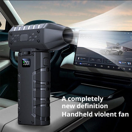 Mini electric turbo jet at 160,000 rpm, wind speed: 52 m/s.