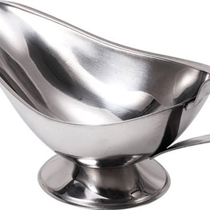 Gravy Boat - 240 ml - Pouring Jug - Stainless Steel Gravy Pitcher - Food-grade stainless steel gravy jug for juices, sauces, and roasting gravies.