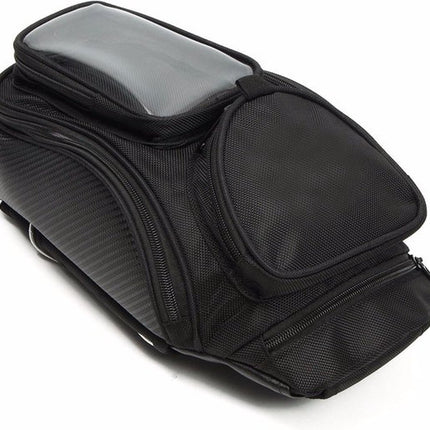 Black Phone Handlebar Tank Bag.