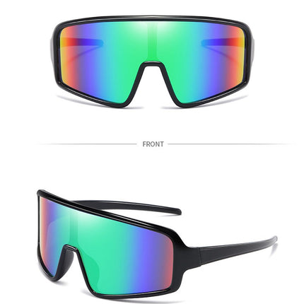 Sport Sunglasses - Green - Extra Large Frame - Cycling Glasses, Sports Glasses.