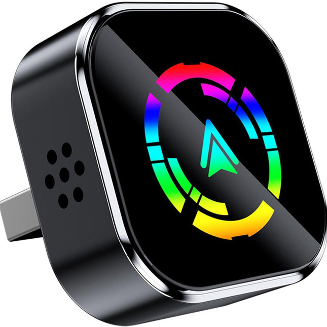2-in-1 Wireless USB Car Adapter for Android CarPlay.
