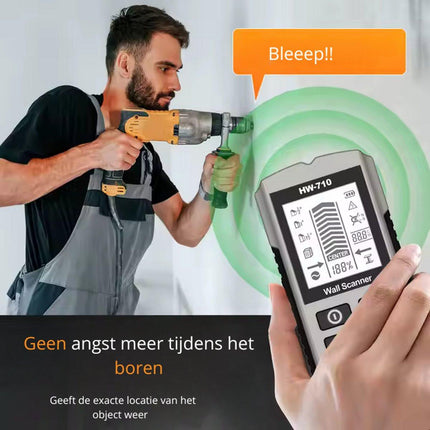 Pipe Finder - Pipe Detector - detector for walls, wood, metal, pipes, wiring - in-depth analysis.