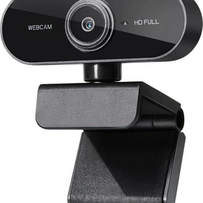 Full HD Webcam - 1080p - Webcam with Microphone - Computer - Laptop - Autofocus - Work from Home - Webcam for PC - USB - Black - Windows & Mac - Black Friday 2020 Deals.
