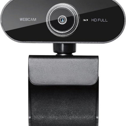 Full HD Webcam - 1080p - Webcam with Microphone - Computer - Laptop - Autofocus - Work from Home - Webcam for PC - USB - Black - Windows & Mac - Black Friday 2020 Deals.