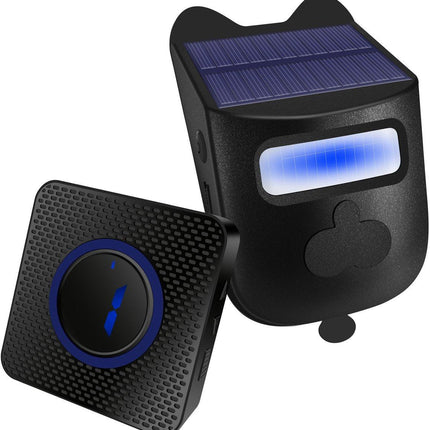 Driveway Alarm - Entry Detector - Solar Driveway Alarm - Passage Detector - Wireless = Security - Weatherproof Access Detector.
