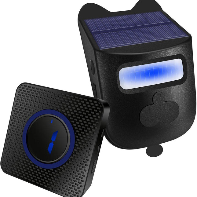 Driveway Alarm - Entry Detector - Solar Driveway Alarm - Passage Detector - Wireless = Security - Weatherproof Access Detector.