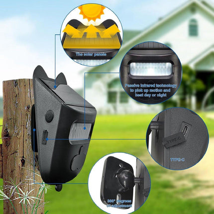 Driveway Alarm - Entry Detector - Solar Driveway Alarm - Passage Detector - Wireless = Security - Weatherproof Access Detector.